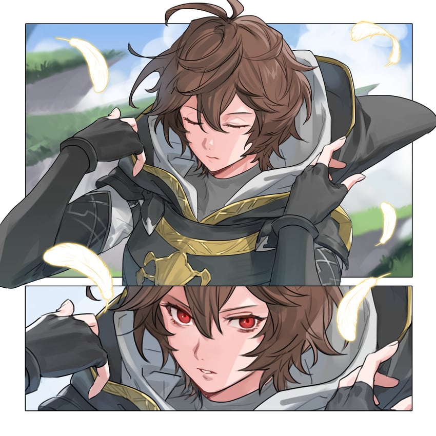 sandalphon (granblue fantasy) drawn by tekki_(tki)