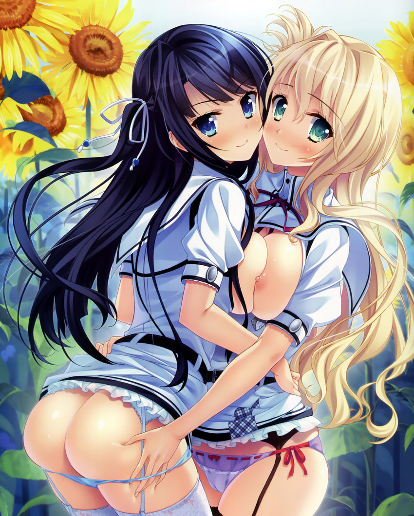 manazuru misaki and shinjouji ayane (natsu no iro no nostalgia) drawn by yamakaze_ran