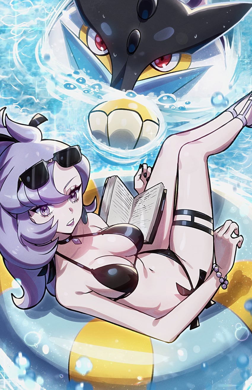 raikou and anabel (pokemon and 1 more) drawn by ryairyai