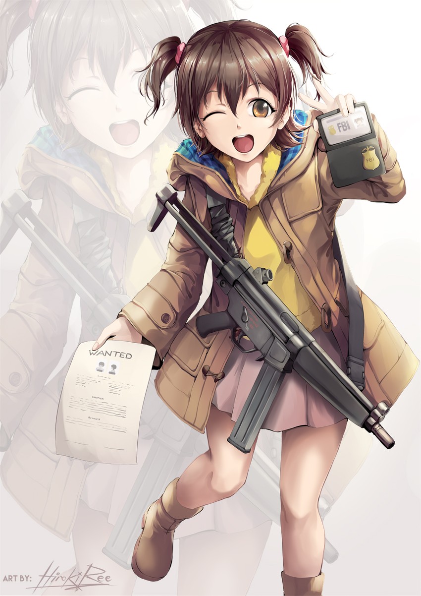 akagi miria (idolmaster and 1 more) drawn by hiroki_ree