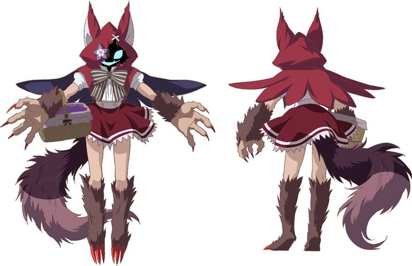 little red wolf (grimms notes and 1 more) drawn by kawashima_hisashi