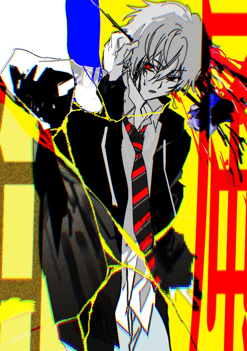 shinonome akito (project sekai and 1 more) drawn by goguma_wagamja