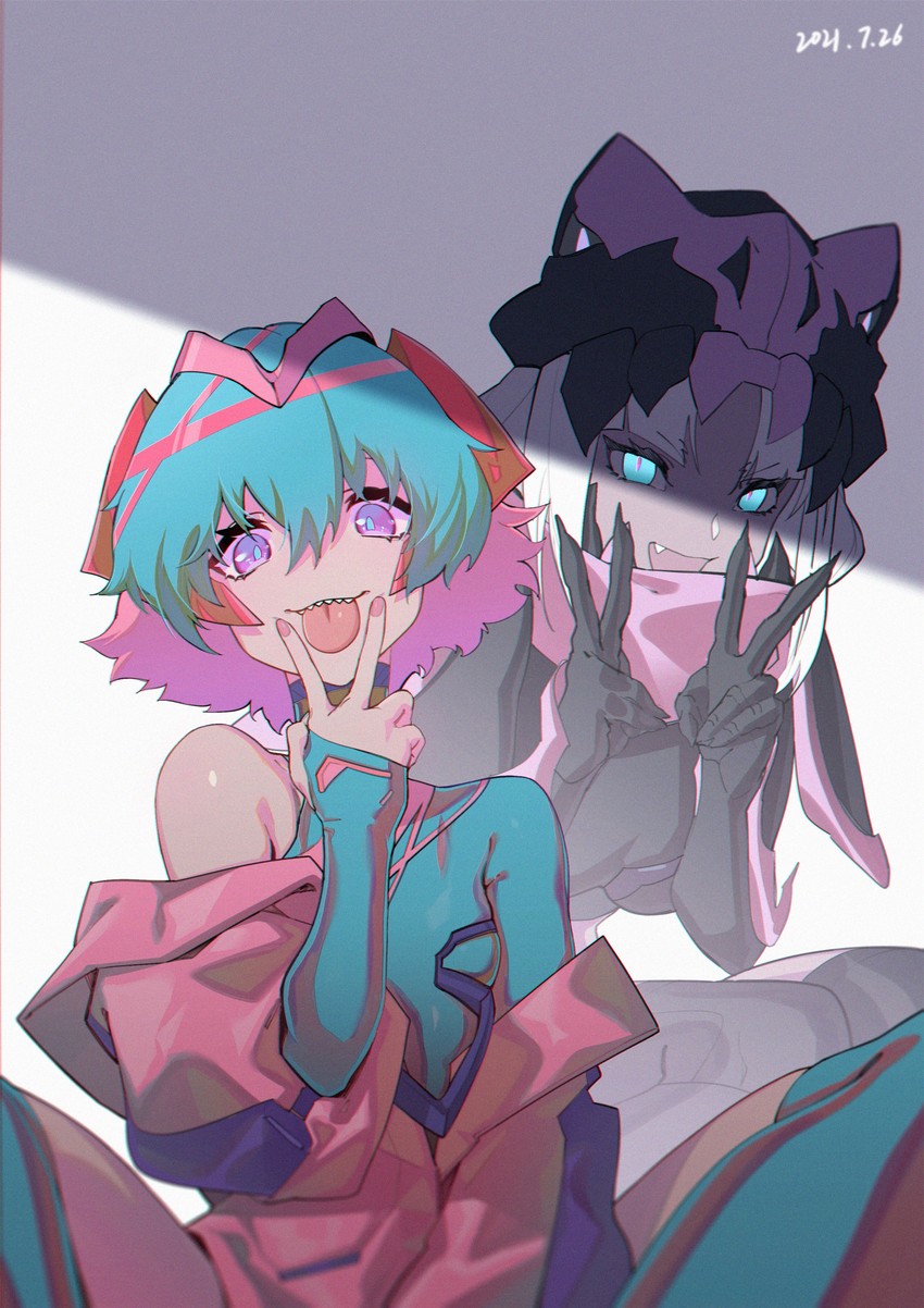 kamen rider revi and kamen rider vice (kamen rider and 1 more) drawn by goz-zz