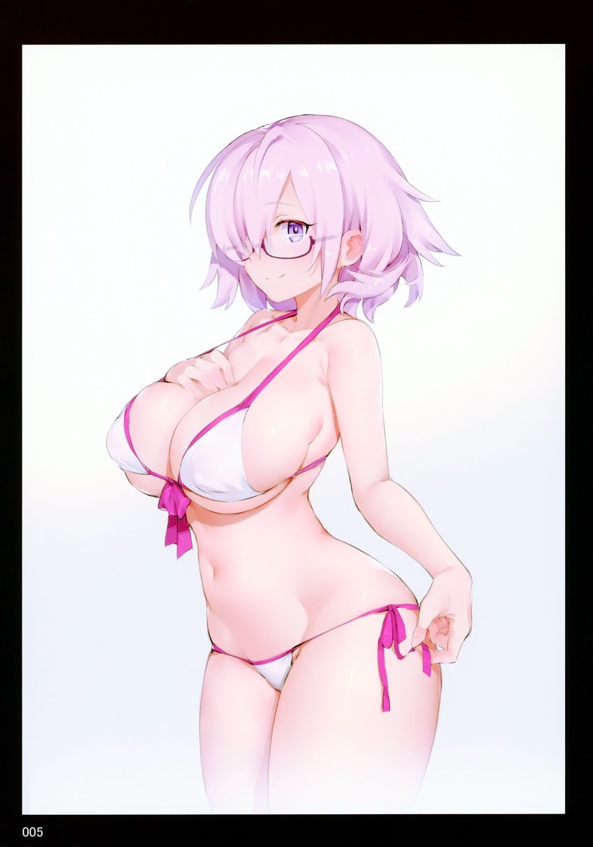 mash kyrielight (fate and 1 more) drawn by try_(lsc)