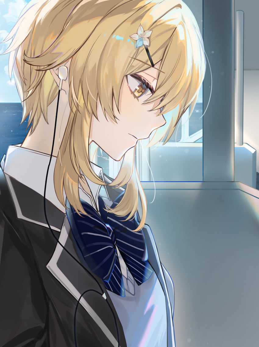 lumine (genshin impact) drawn by sp0i0ppp