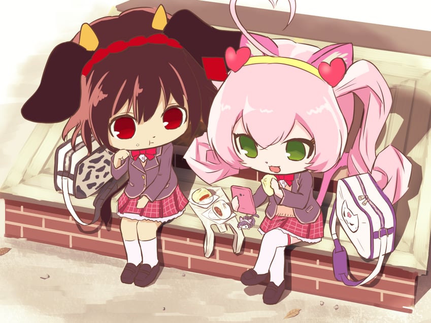 cyan, rosia, and holmy (show by rock!!) drawn by konni_chiwawa