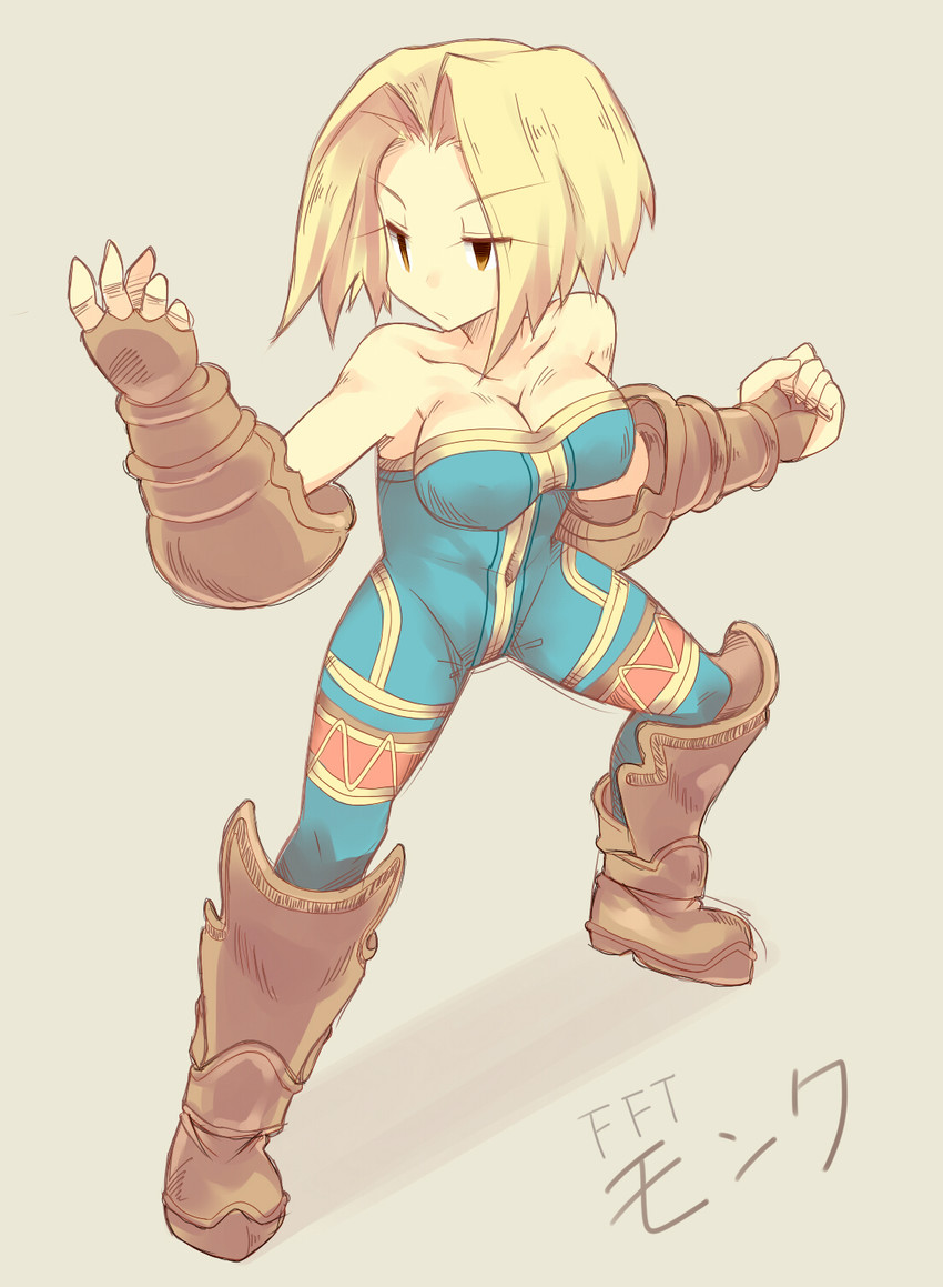monk (final fantasy and 1 more) drawn by kamuran