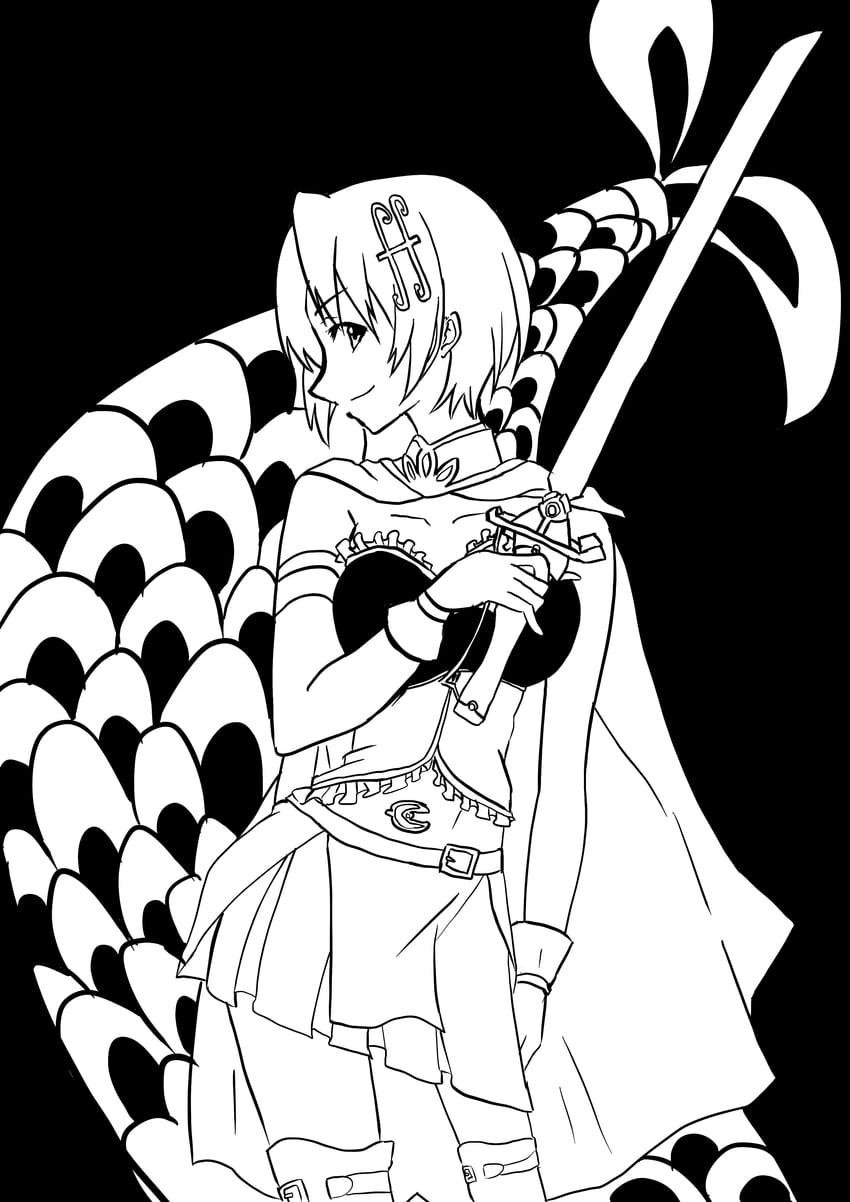 miki sayaka (mahou shoujo madoka magica) drawn by yamai_(fjeopswvjrrpwmf)