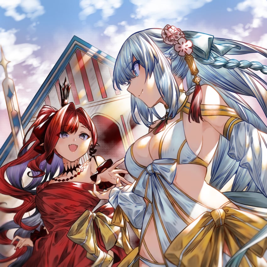 morgan le fay and baobhan sith (fate and 1 more) drawn by tsubaki_no_ai