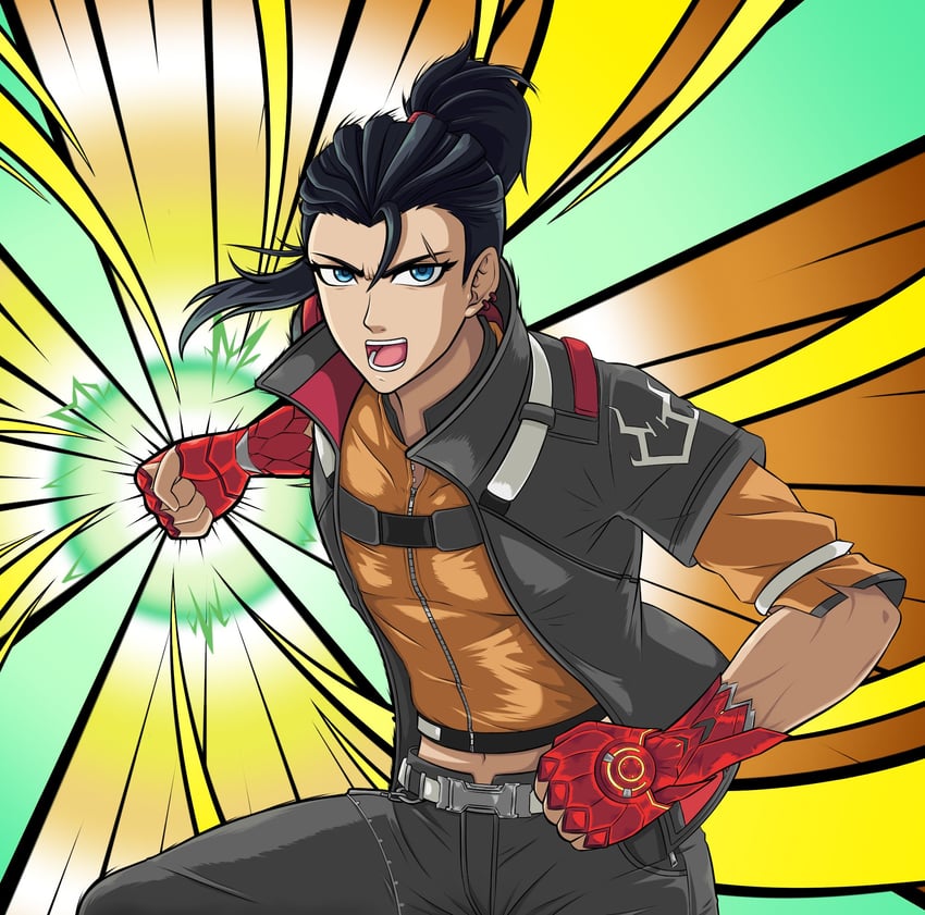 matthew (xenoblade chronicles and 2 more) drawn by ememtrp