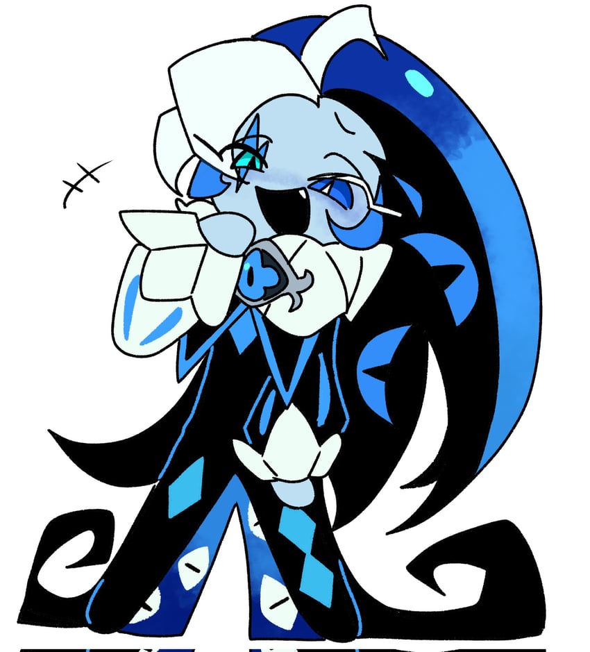shadow milk cookie (cookie run and 1 more) drawn by katkit637729776