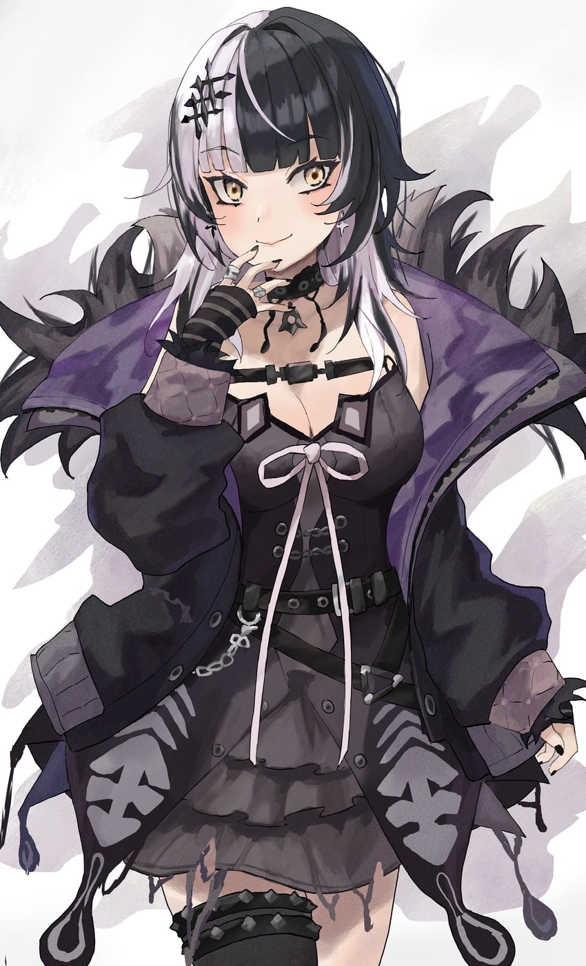 shiori novella (hololive and 1 more) drawn by artur_link