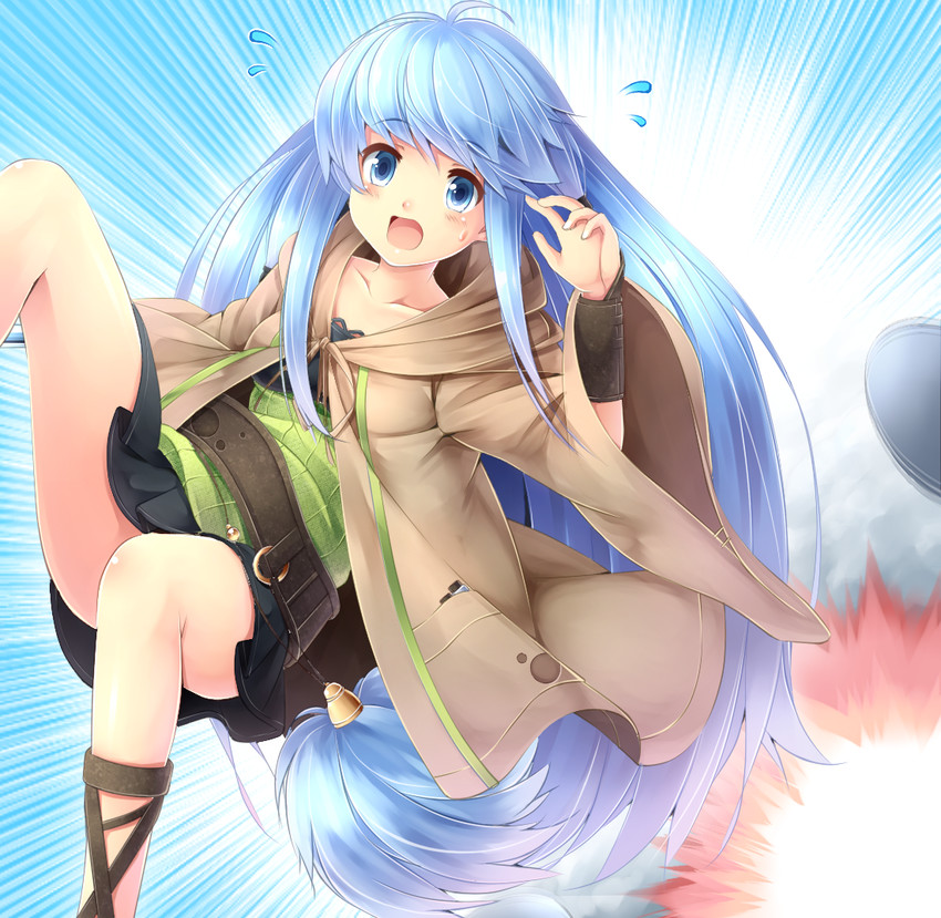 eria, eria the water charmer, and compulsory evacuation device (yu-gi-oh!) drawn by komimiyako