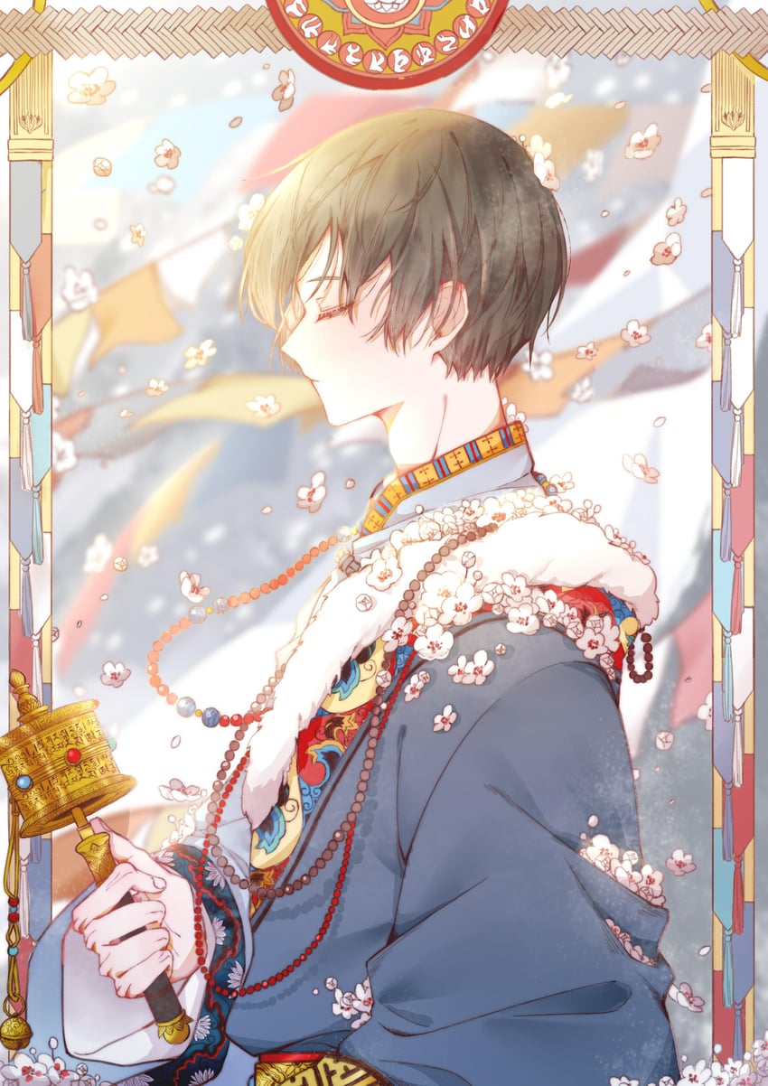 zhang qiling (dao mu bi ji) drawn by baihua_er