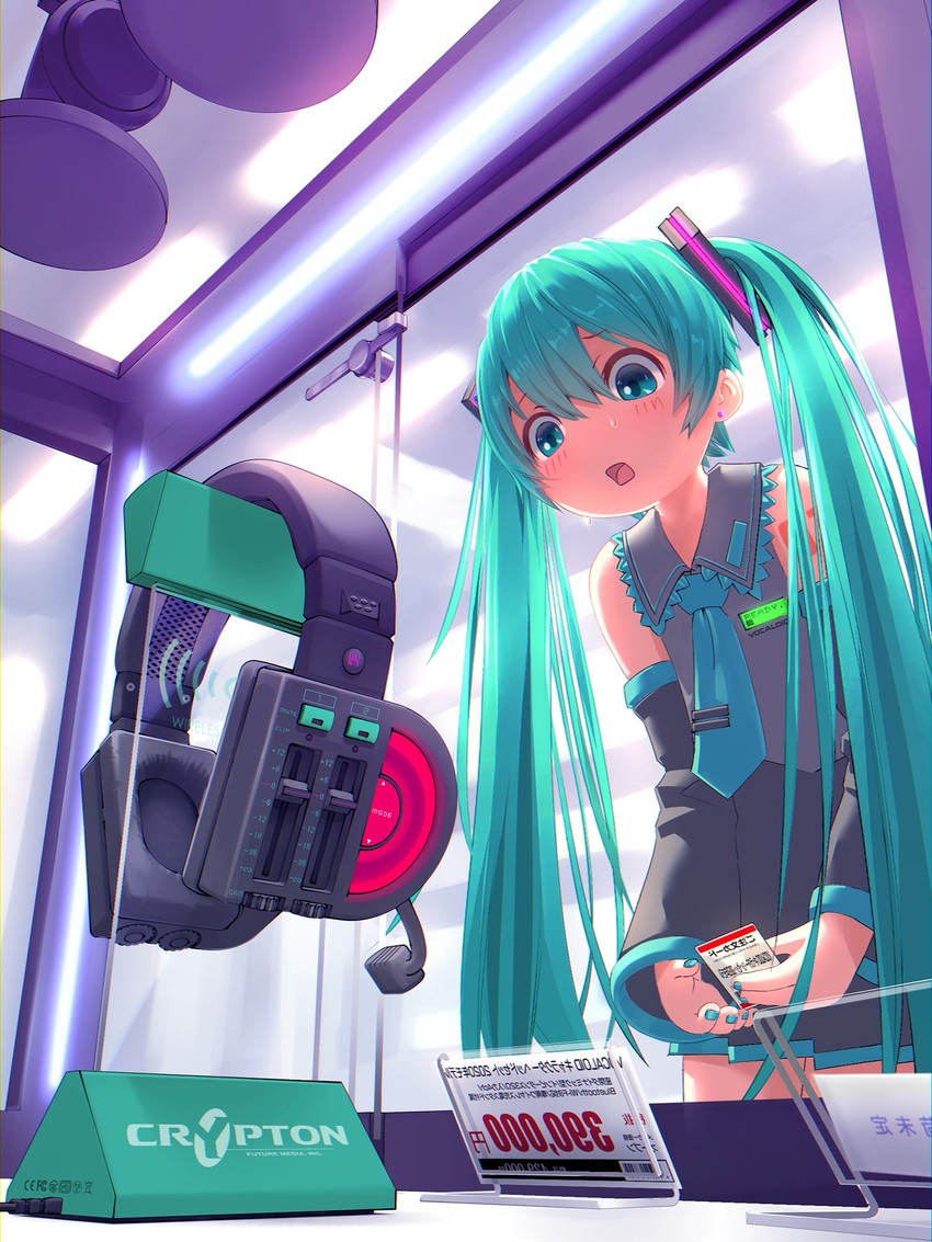 hatsune miku (vocaloid) drawn by wu_niang