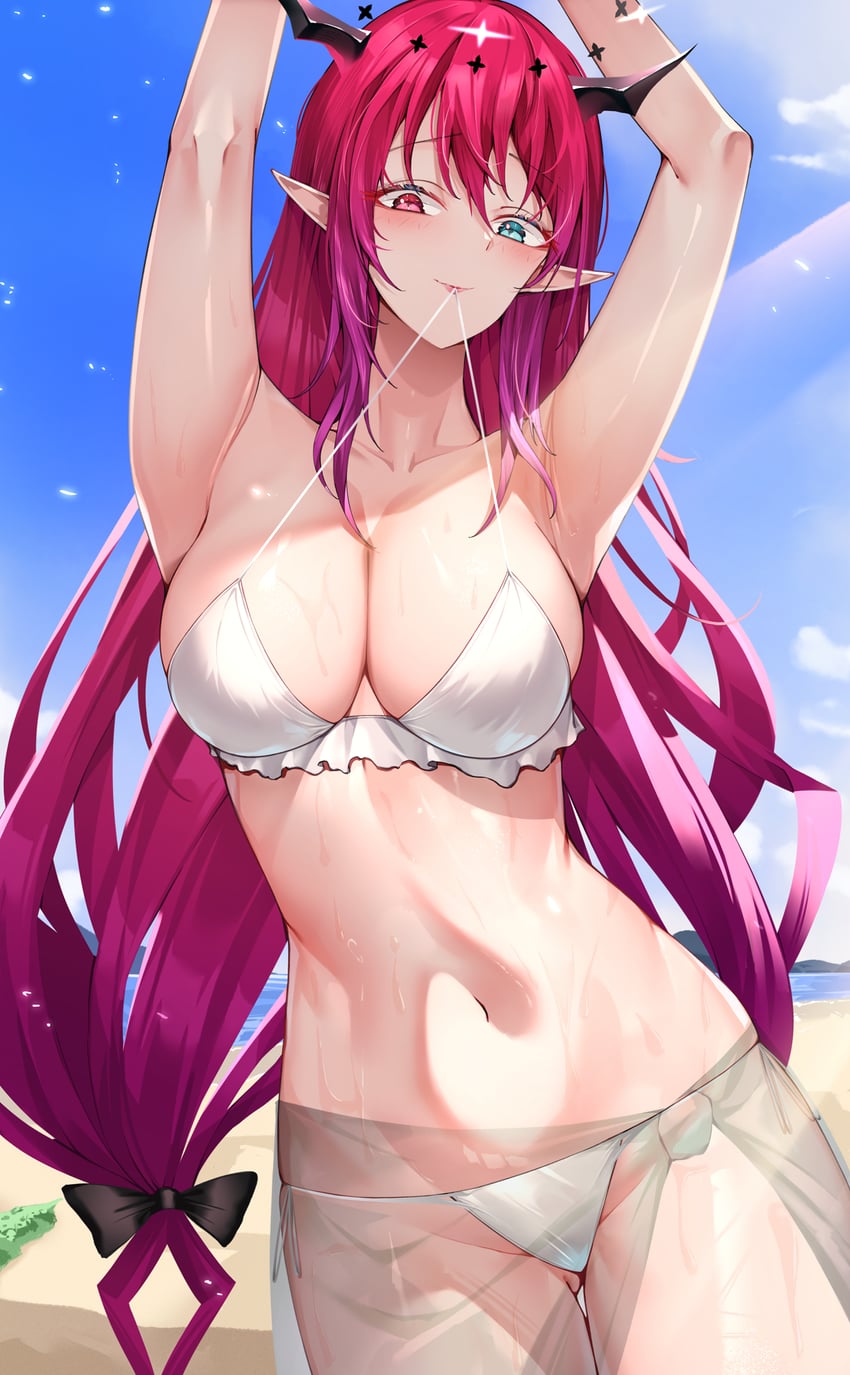 irys (hololive and 1 more) drawn by misa_pika