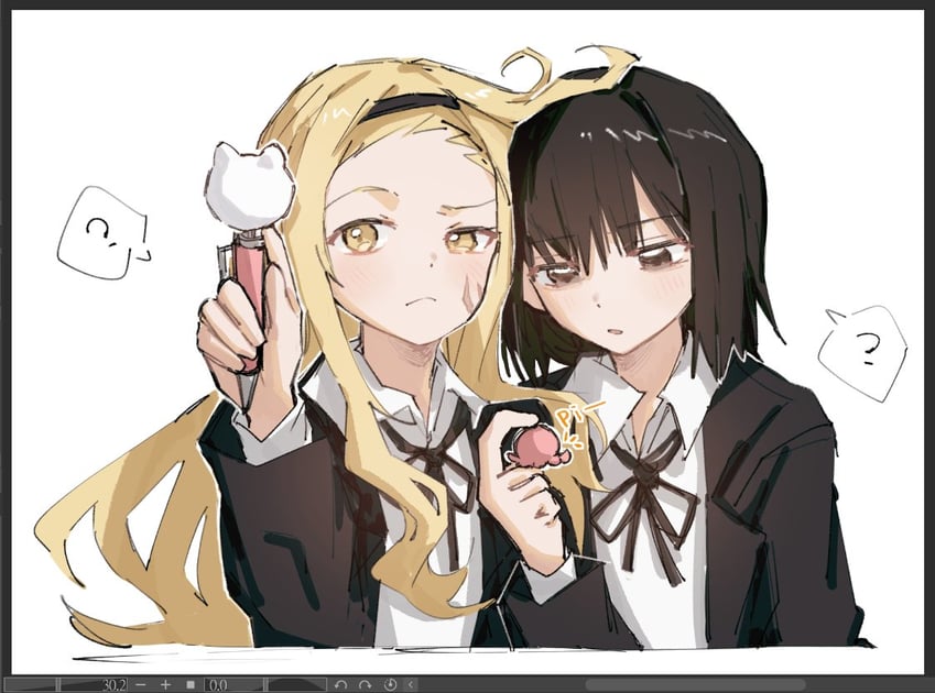 kuze shizuka, takopii, and kirarazaka marina (takopii no genzai) drawn by pann_(1202zzzx00)