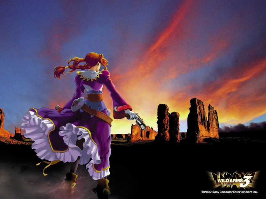 virginia maxwell (wild arms and 1 more) drawn by ooba_wakako