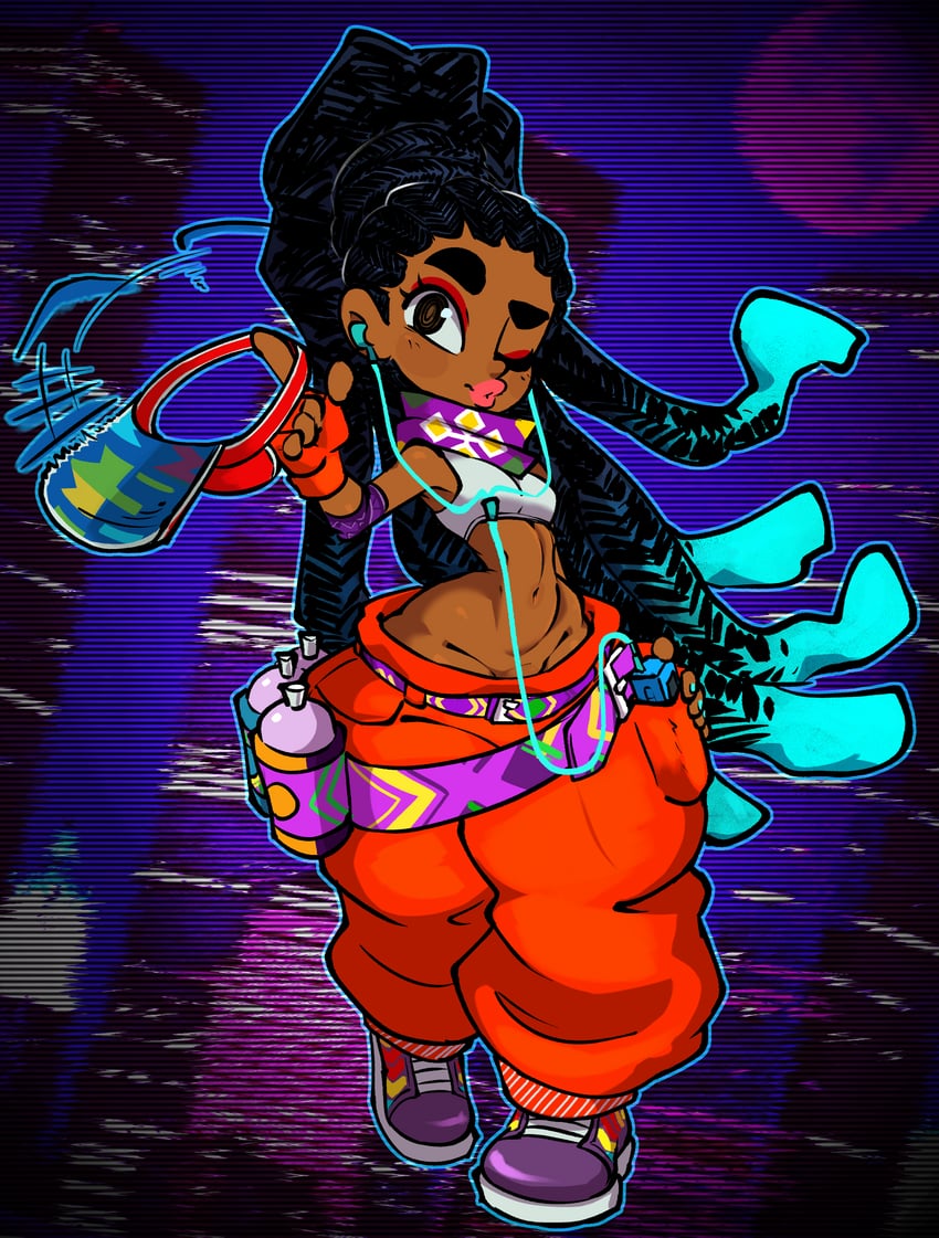 kimberly jackson (street fighter and 1 more) drawn by jellot