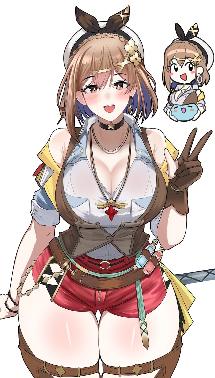 reisalin stout (atelier and 2 more) drawn by desspie