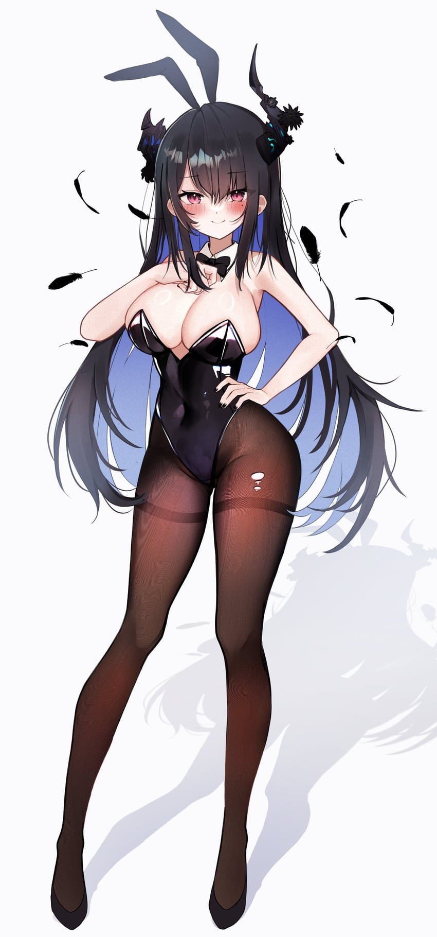 nerissa ravencroft (hololive and 1 more) drawn by meiwowowo