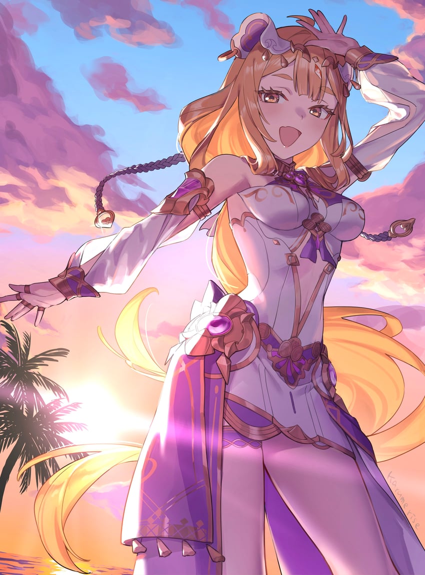 susannah manatt (honkai and 1 more) drawn by karame_rise
