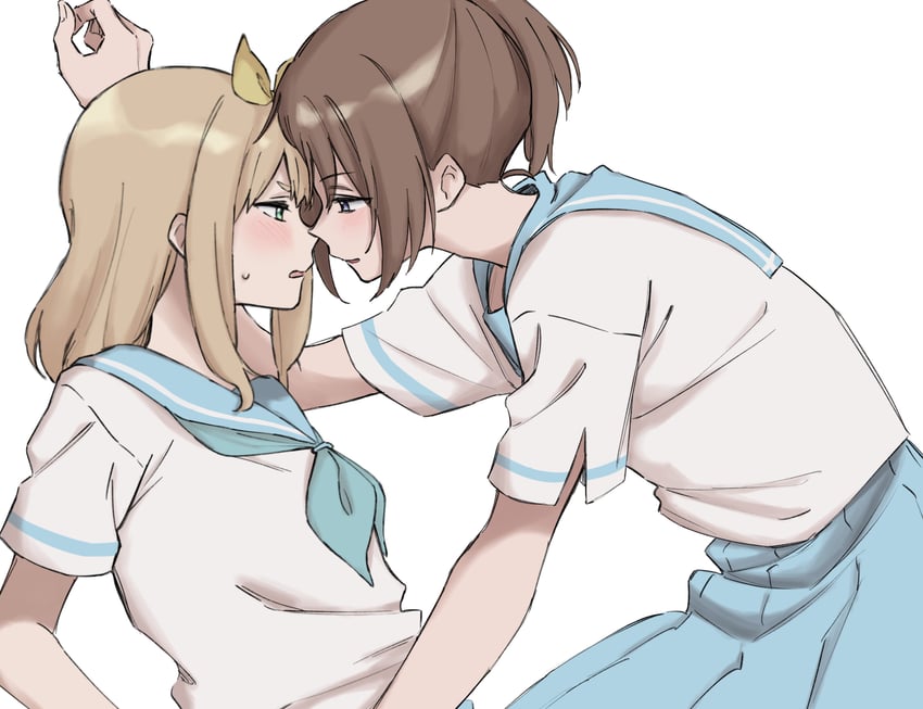 nakagawa natsuki and yoshikawa yuuko (hibike! euphonium and 1 more) drawn by syonosuke9573