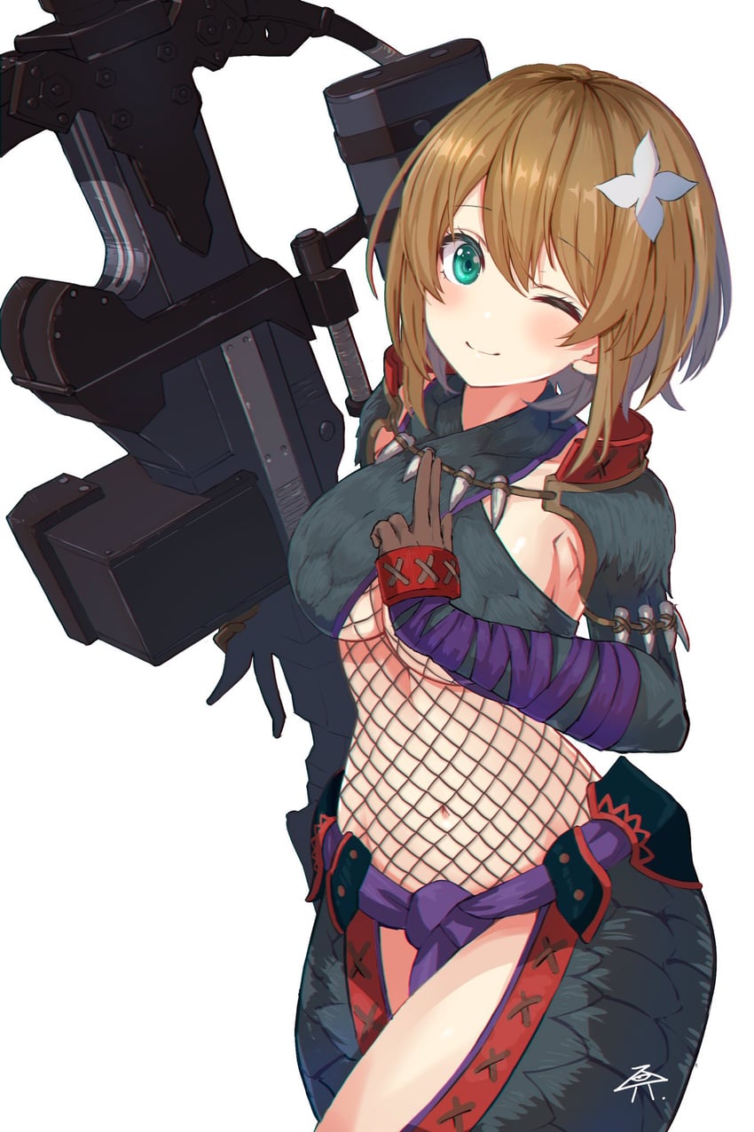 kurikoma komaru (monster hunter and 1 more) drawn by kkix25