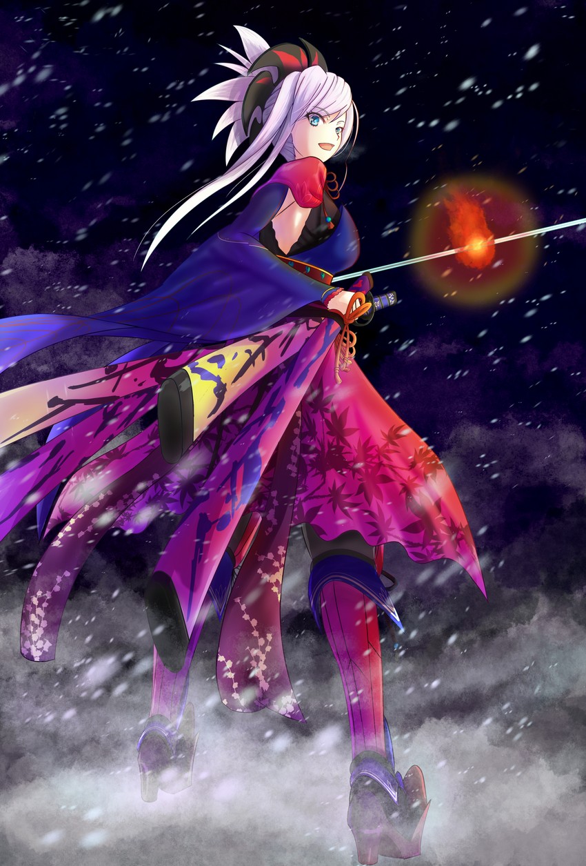 miyamoto musashi (fate and 1 more) drawn by urato_hotaru
