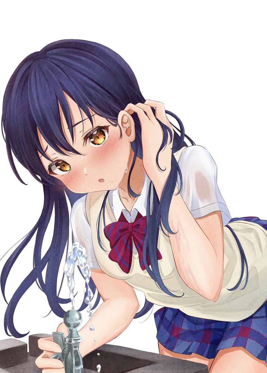 sonoda umi (love live! and 1 more) drawn by frontrivers_kae