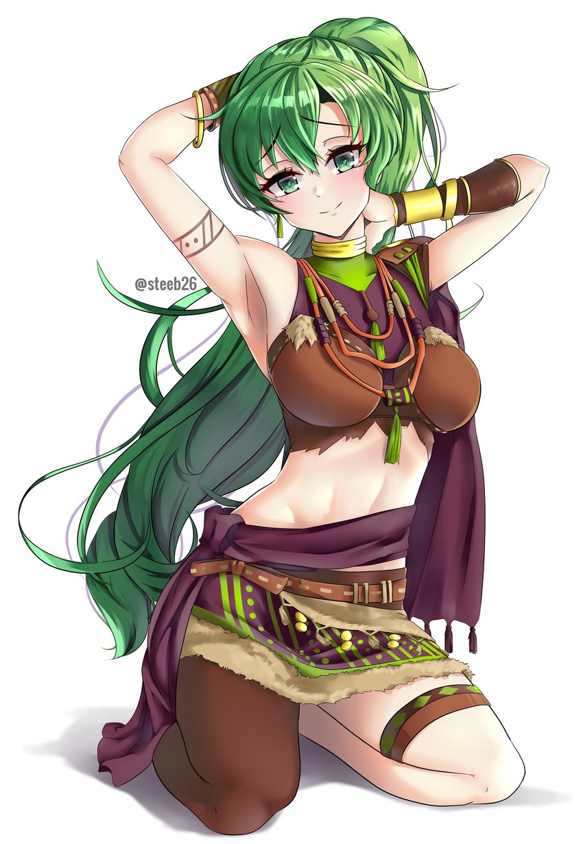lyn and petra macneary (fire emblem and 2 more) drawn by steeb