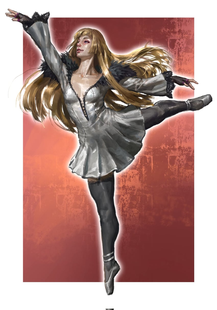 lili (tekken and 1 more) drawn by stamatis_karystinos
