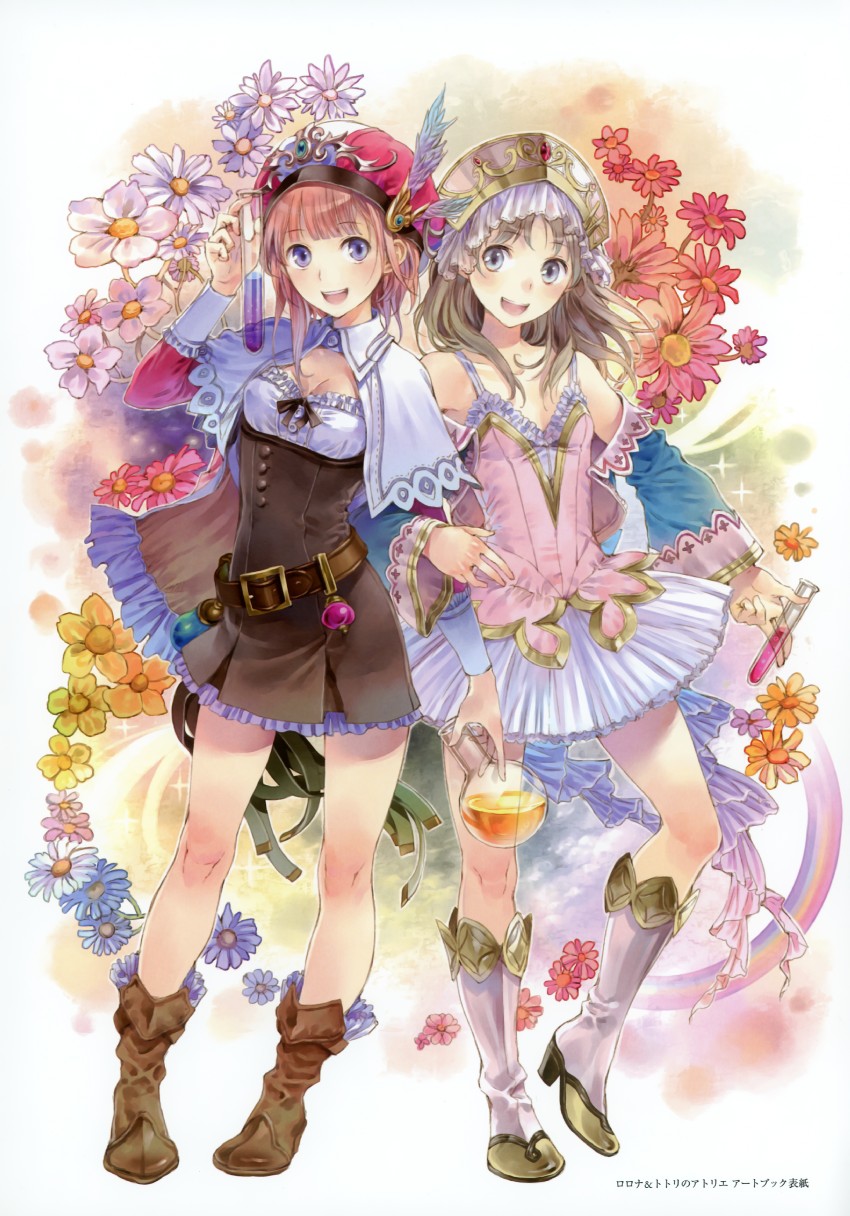 totooria helmold and rorolina frixell (atelier and 1 more) drawn by kishida_mel