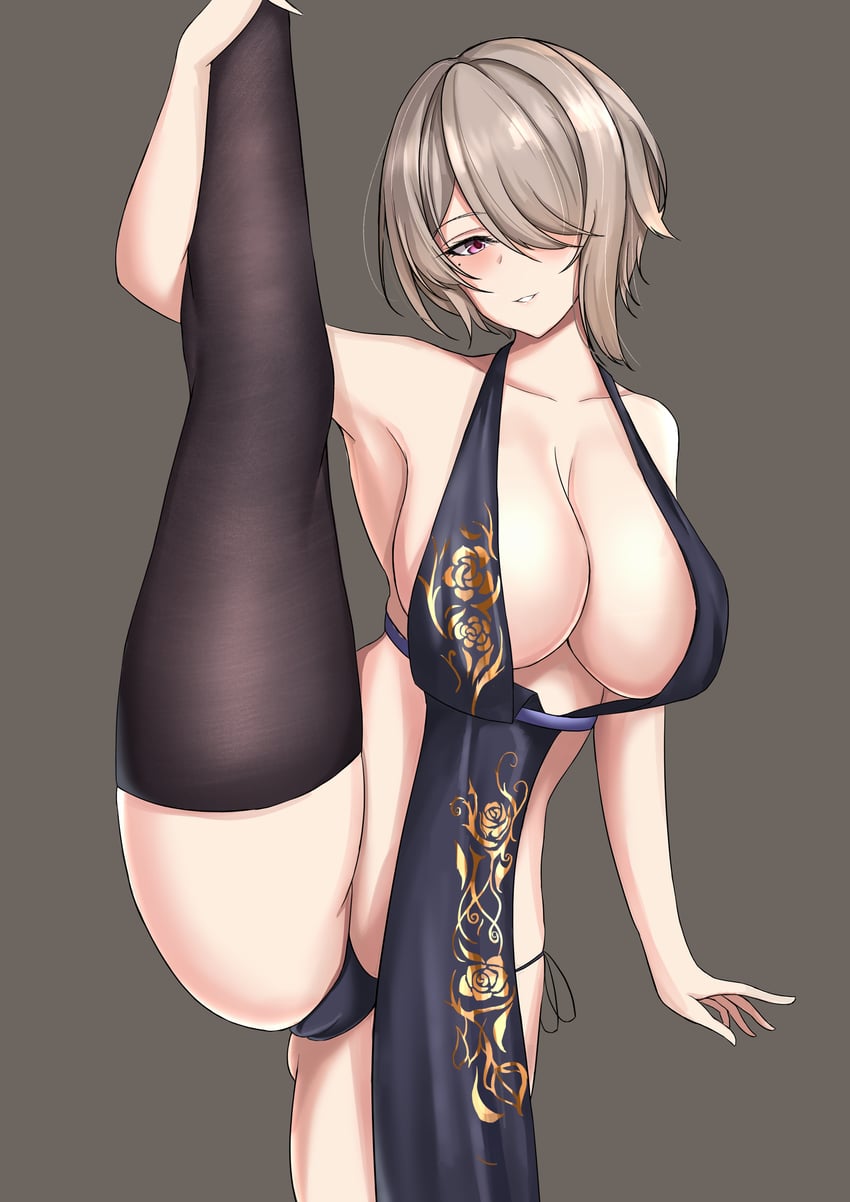 rita rossweisse (honkai and 1 more) drawn by match_(scp115)