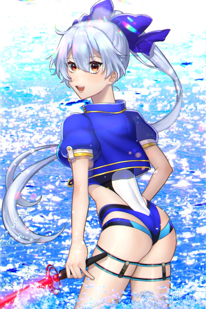 tomoe gozen (fate and 1 more) drawn by chiri_214