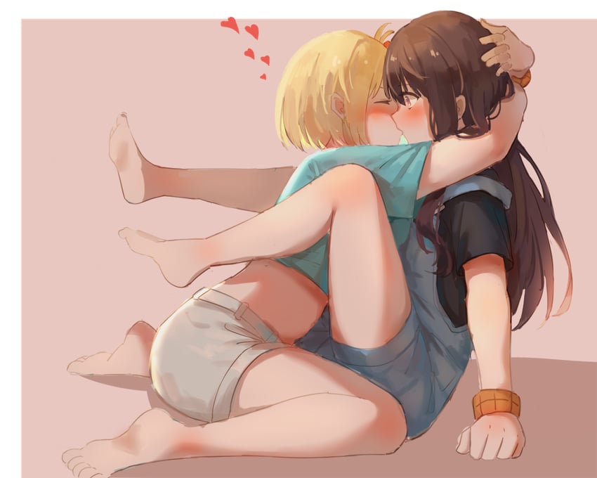 nishikigi chisato and inoue takina (lycoris recoil) drawn by milktea_(gggrrr2000)