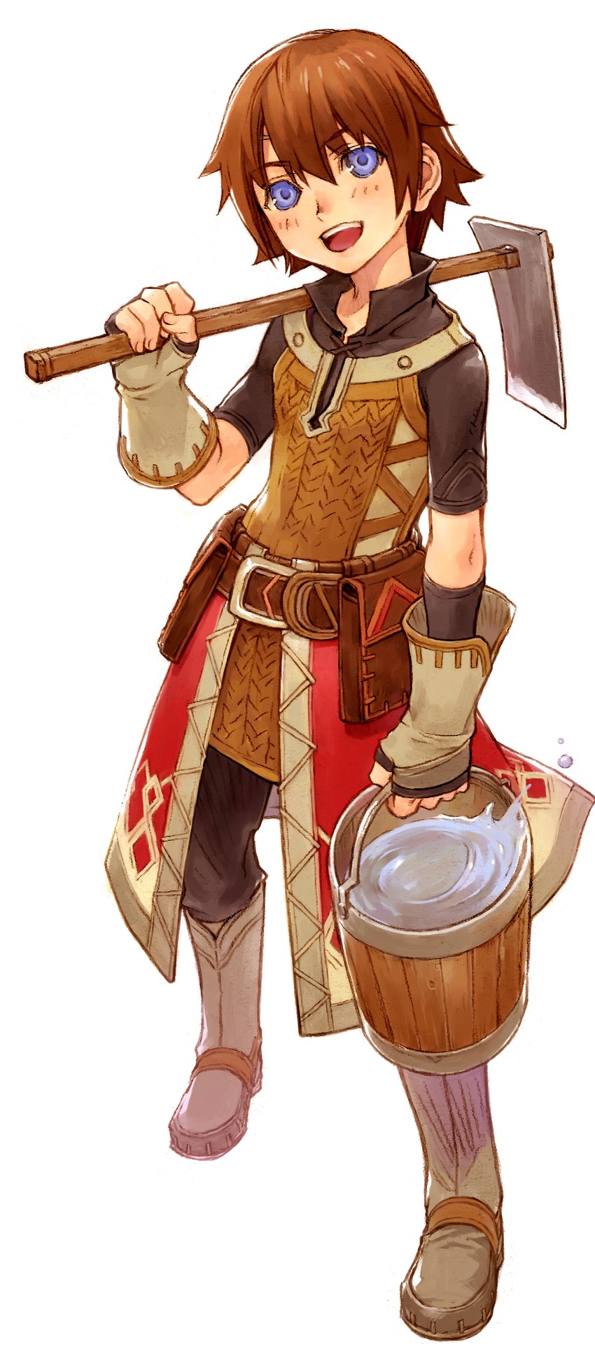 raguna (rune factory and 1 more) drawn by iwasaki_minako