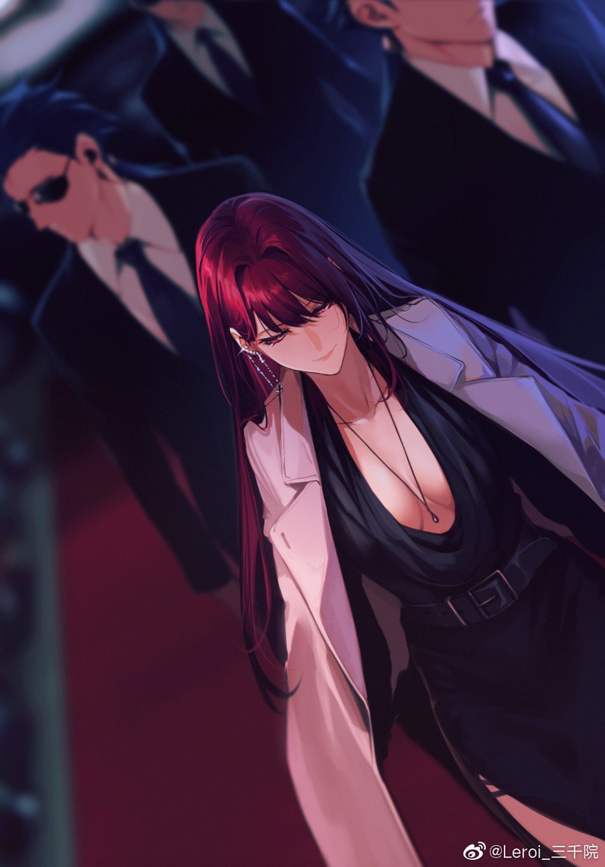scathach, cu chulainn, and cu chulainn alter (fate and 1 more) drawn by reroi