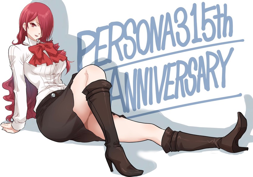 kirijou mitsuru (persona and 1 more) drawn by kurosususu