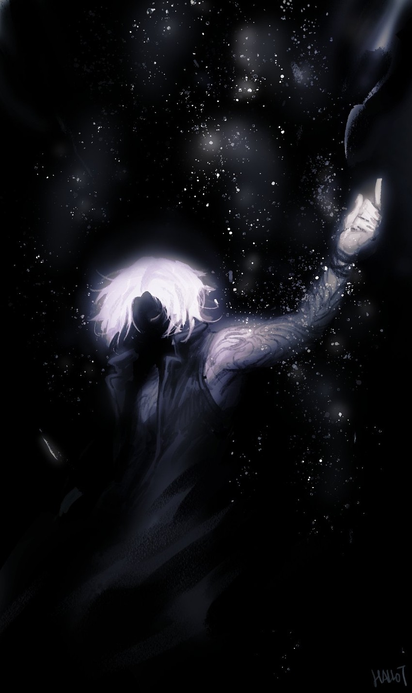 v (devil may cry and 1 more) drawn by hallot