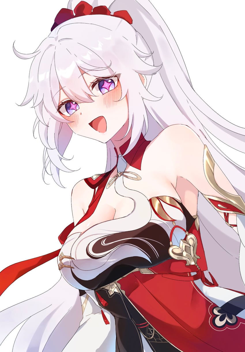 kiana kaslana (honkai and 1 more) drawn by yudemame1027