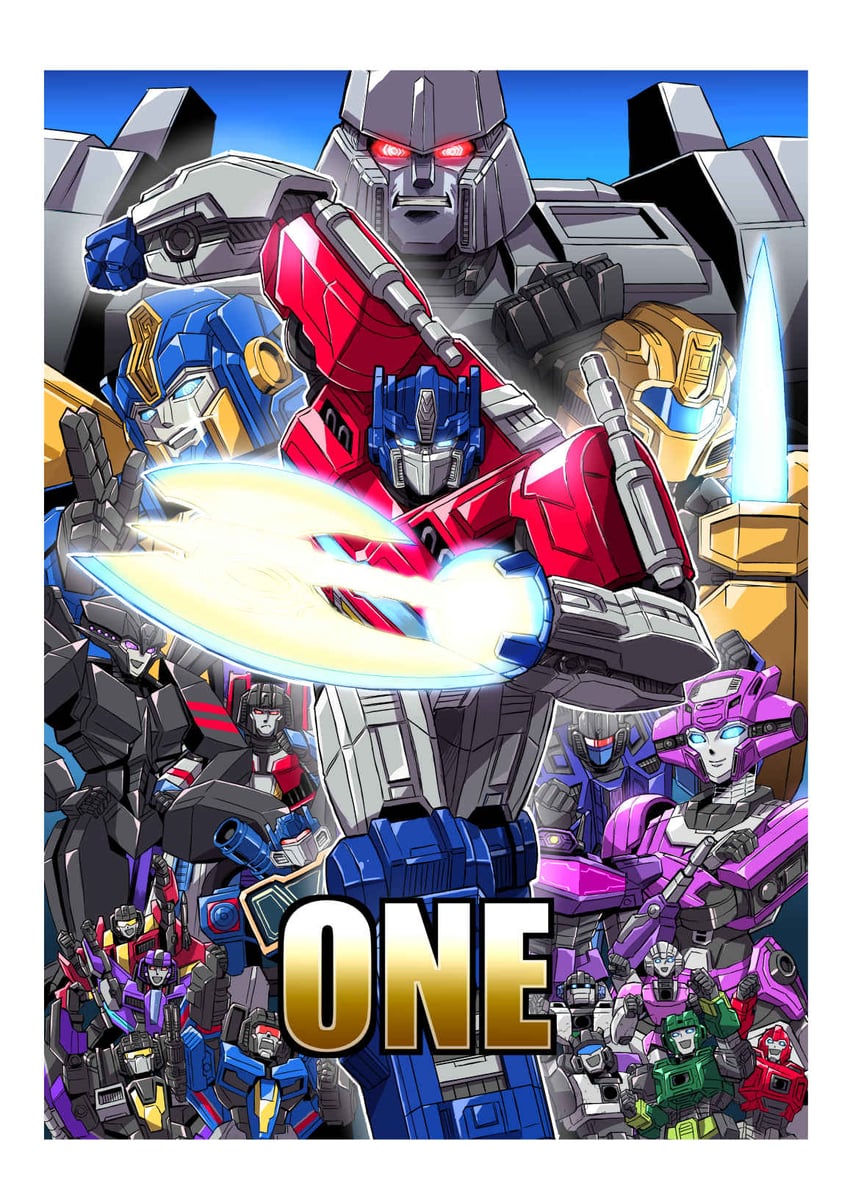 optimus prime, megatron, starscream, arcee, soundwave, and 12 more (transformers and 1 more) drawn by sakamoto_hayato