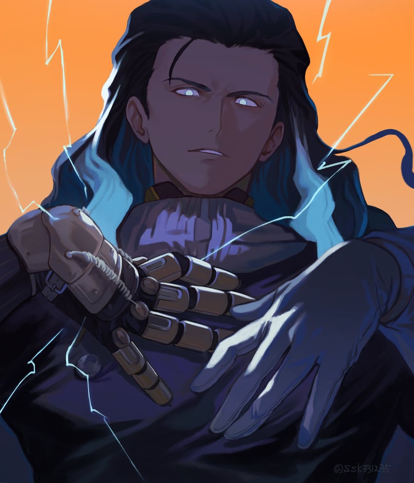 nikola tesla (fate and 1 more) drawn by sosaka