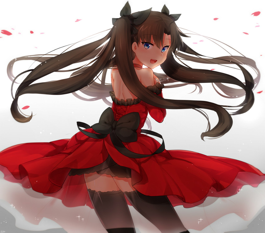 tohsaka rin (fate and 1 more) drawn by suurin_(ksyaro)