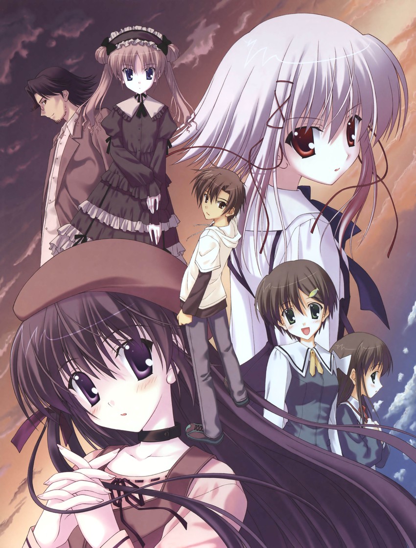 shihou matsuri, morimiya aono, ishizuki mana, ishizuki koyori, kamikawa mayuko, and 2 more (sola) drawn by nanao_naru