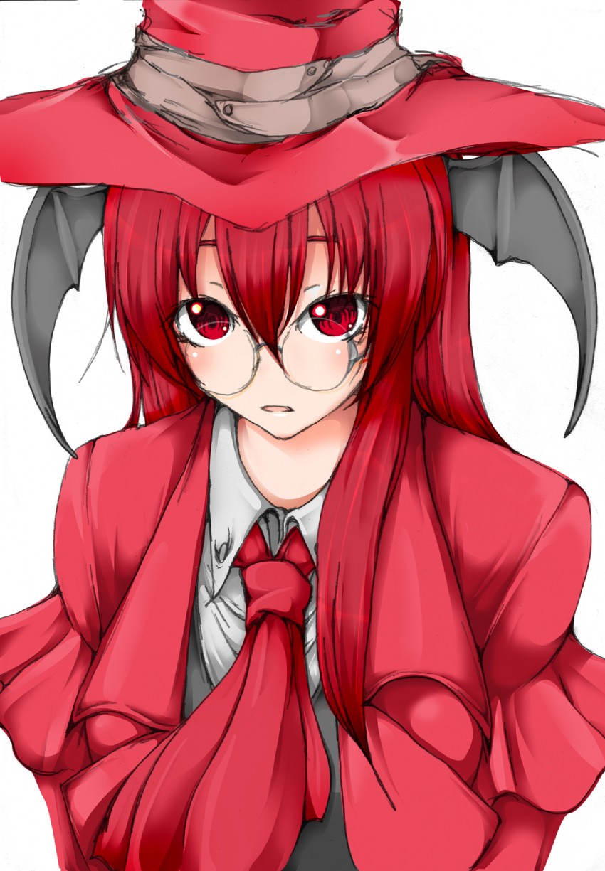 koakuma and alucard (touhou and 1 more) drawn by re~men