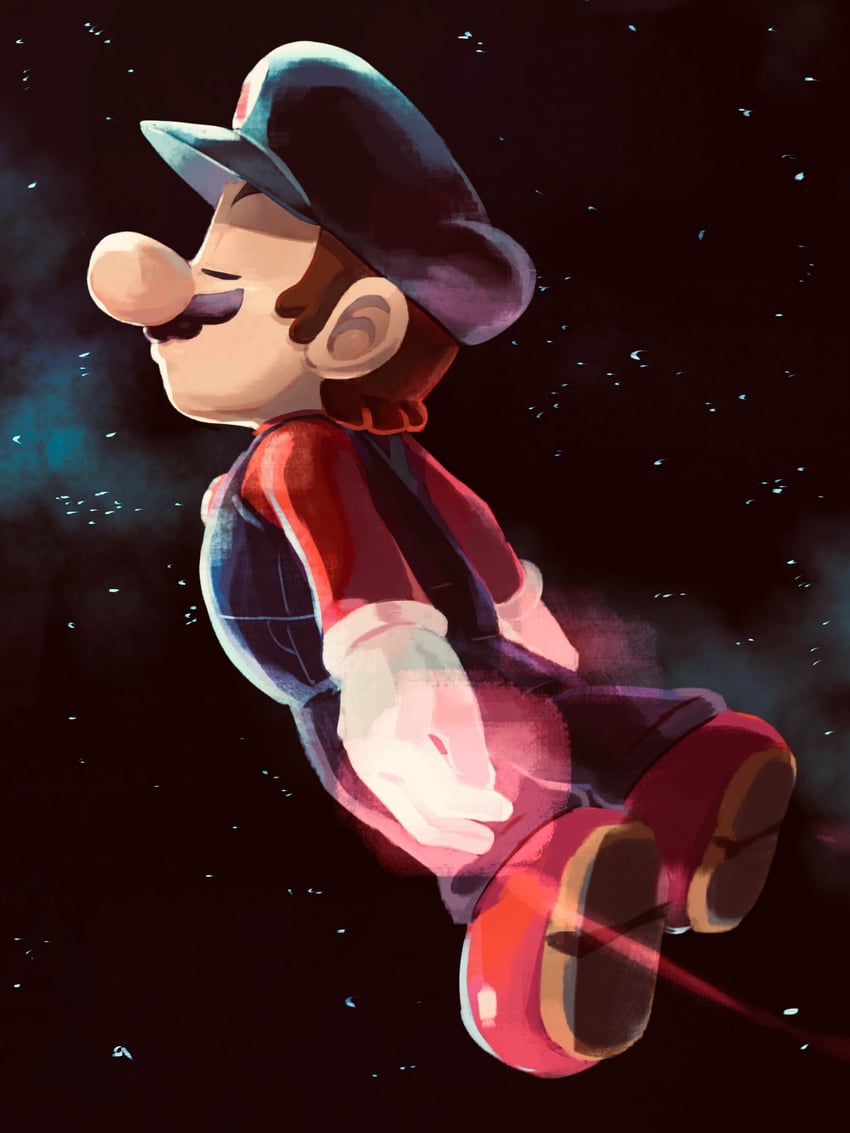 mario (mario and 1 more) drawn by yamari_(ya_mari_6363)