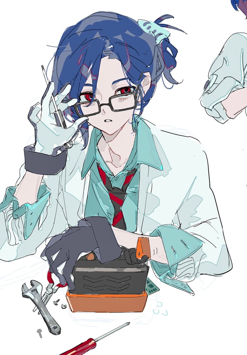 shuji ito and conch (gundam and 1 more) drawn by suzumi_(ccroquette)