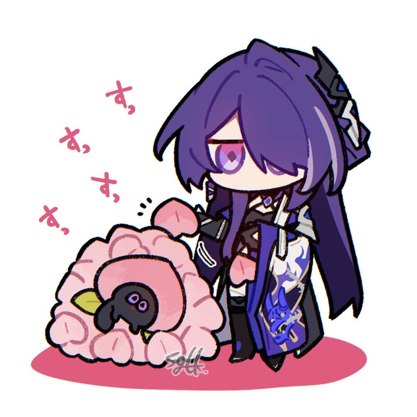 acheron (honkai and 1 more) drawn by shigetake_(buroira)