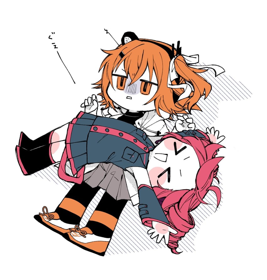 kasane teto and adachi rei (utau and 1 more) drawn by igarashi_(morimorienoki)